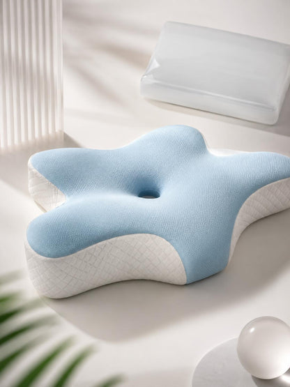Ergonomic Butterfly Neck Alignment Pillow