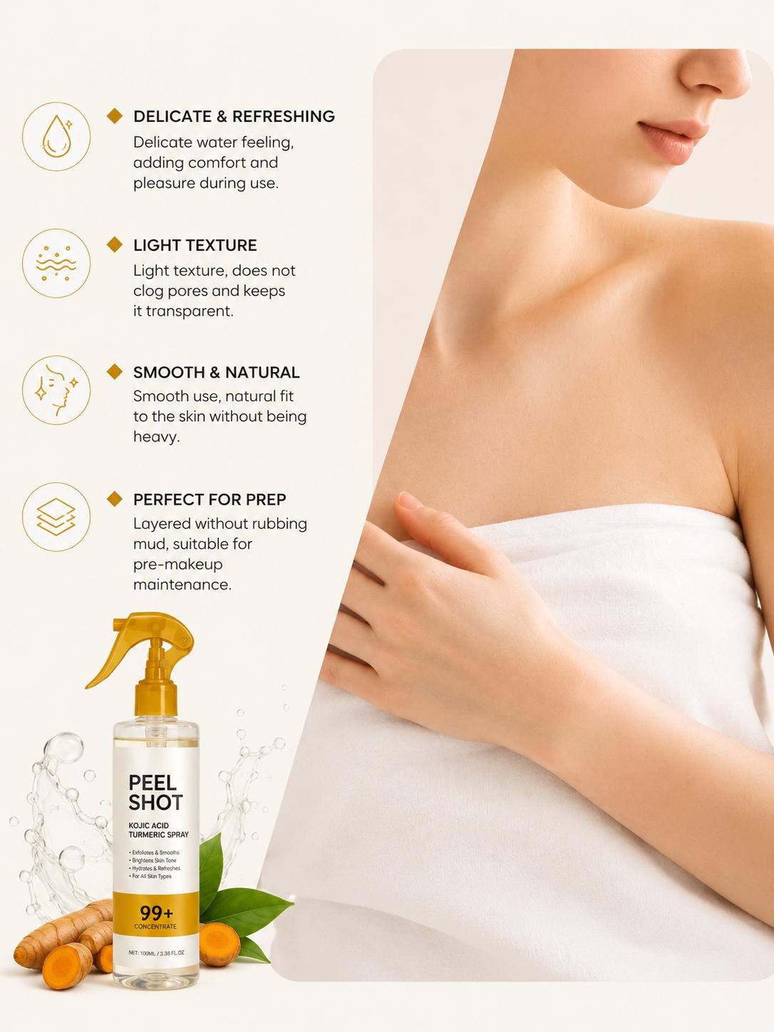 Peel Shot™ 3-in-1 Exfoliating Body Spray