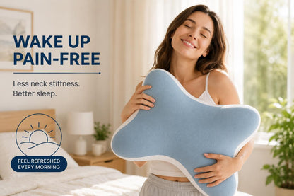 Ergonomic Butterfly Neck Alignment Pillow
