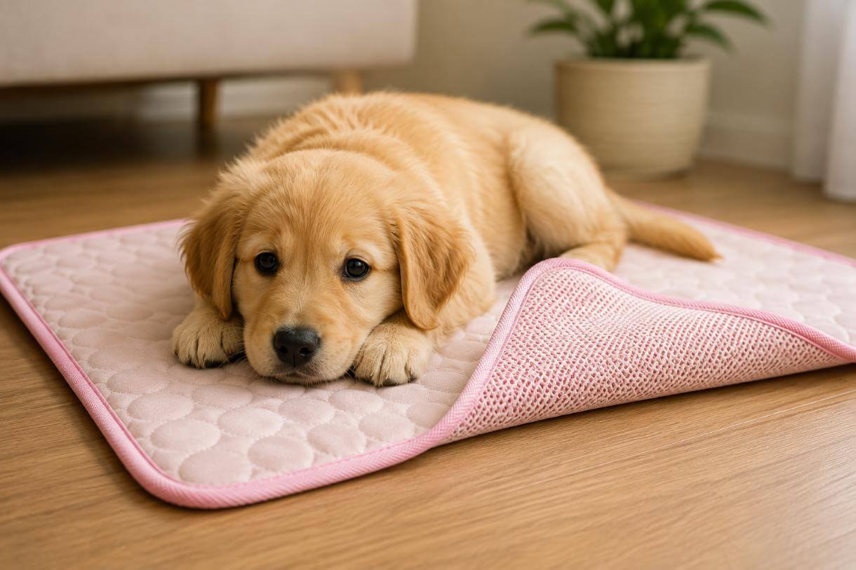 Ice Silk Cooling Mat for Dogs & Cats
