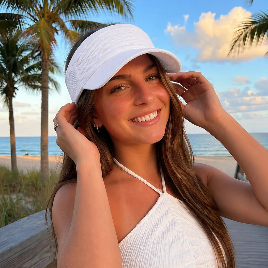 Wide-Brim UV Shield Performance Visor