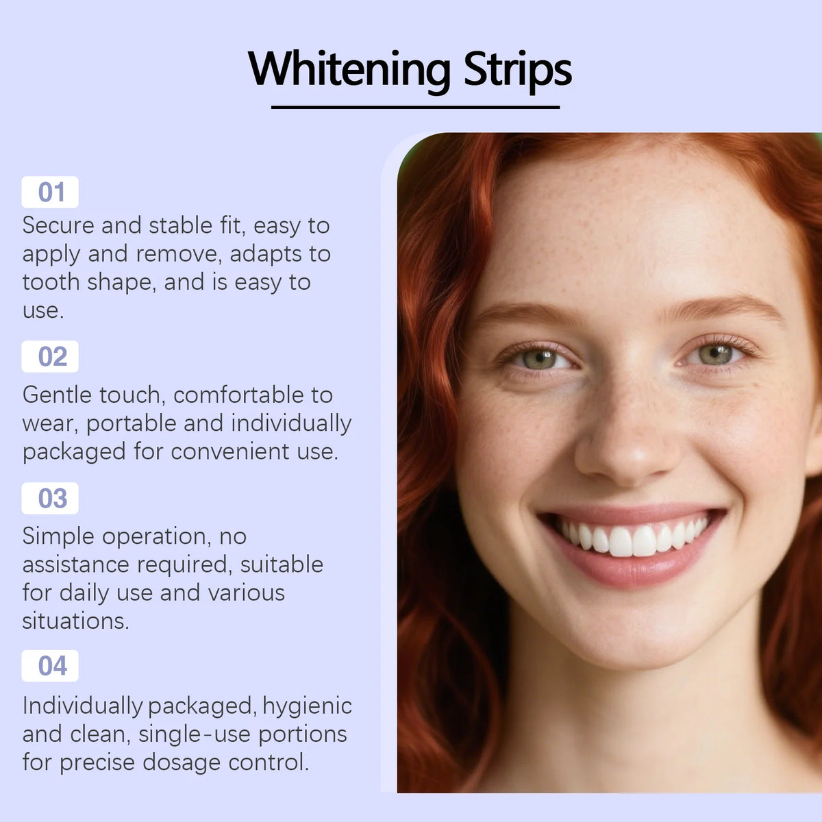 Violet Color Correcting Whitening Strips