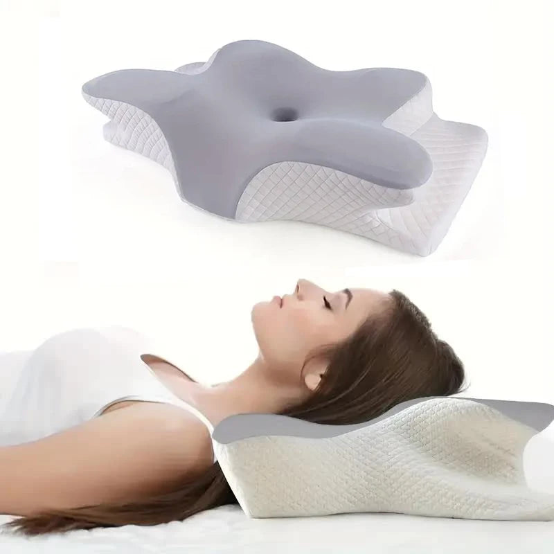 Ergonomic Butterfly Neck Alignment Pillow